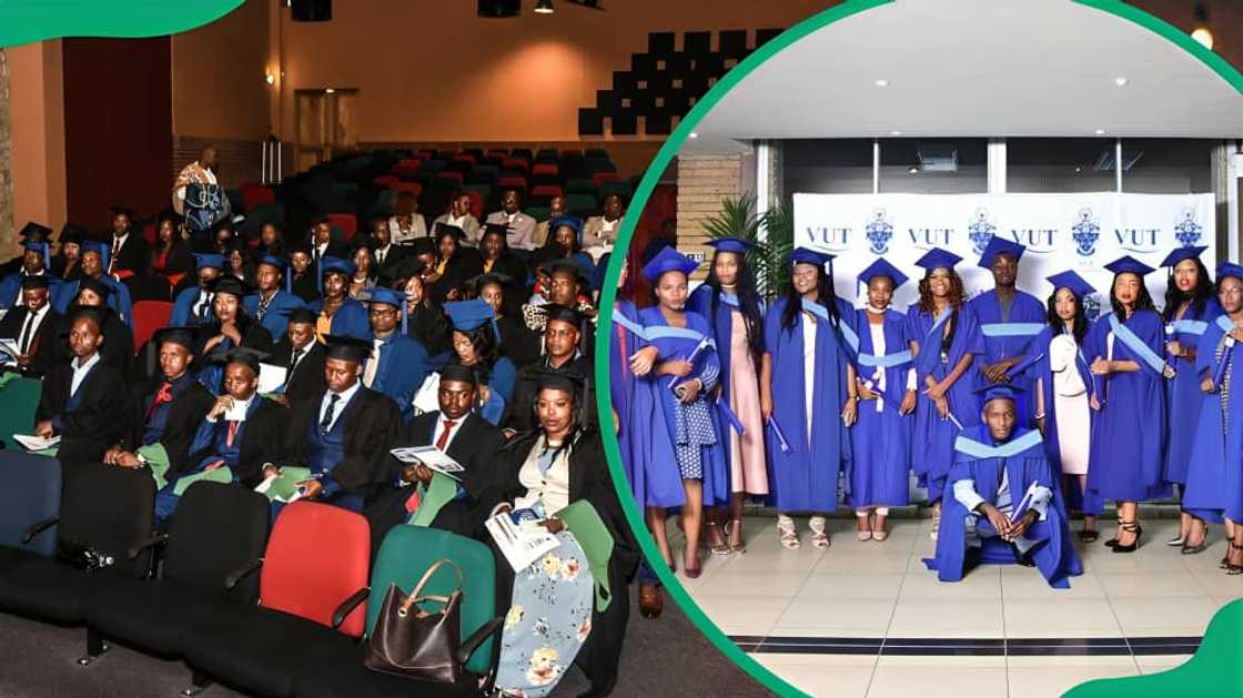 A graduation ceremony at Vaal University of Technology A graduation ceremony at Vaal University of Technology