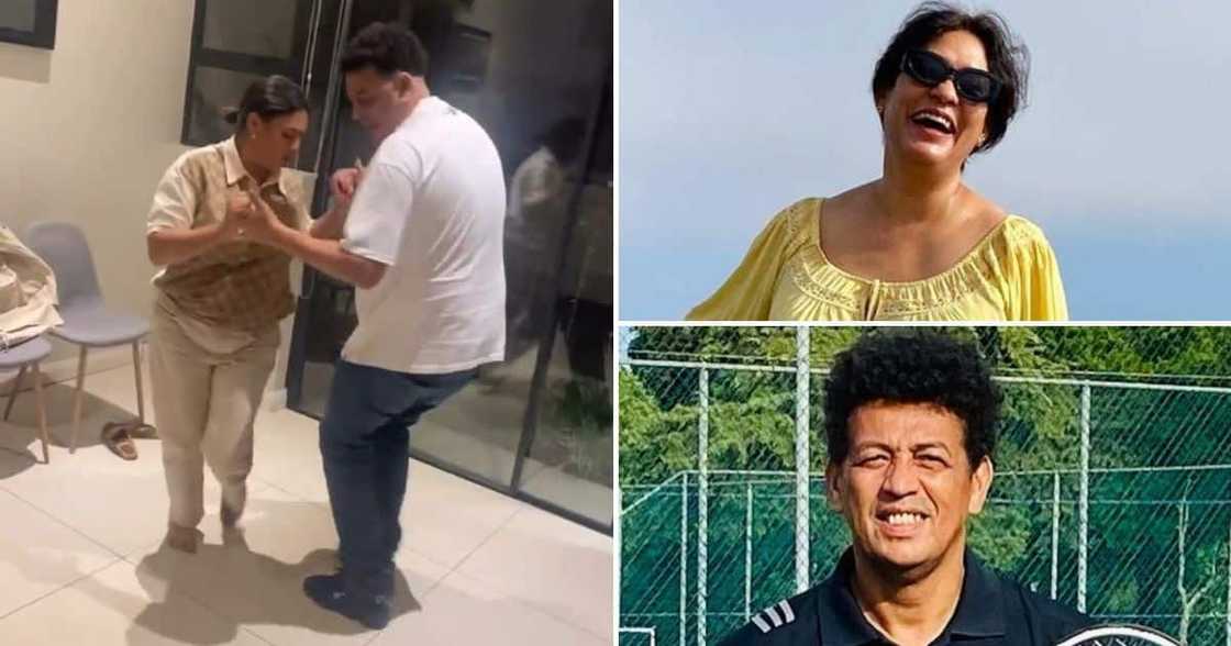 AKA's parents Lynn and Tony Forbes, celebrated his four Metro FM awards in a trending video. AKA's parents Lynn and Tony Forbes, celebrated his four Metro FM awards in a trending video.