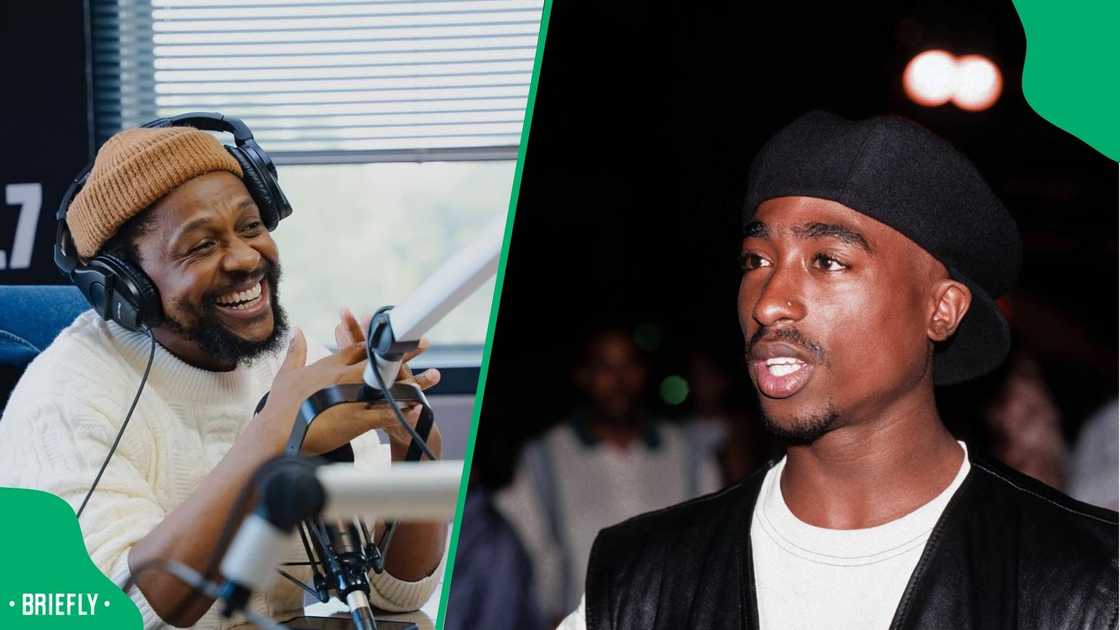 Mbuyiseni Ndlozi raps along to Tupac song