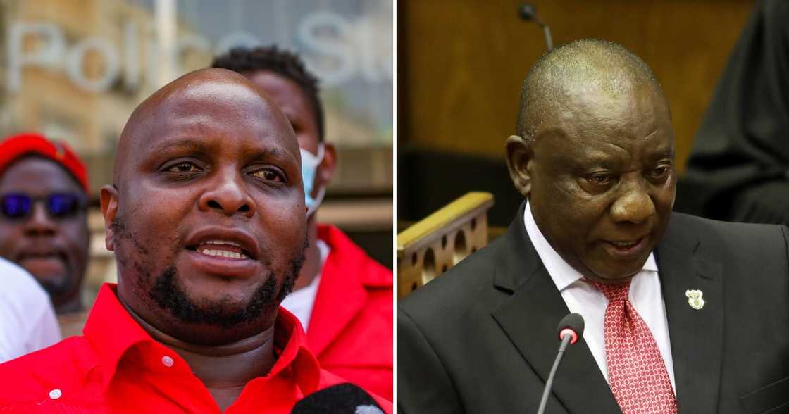 EFF, Floyd Shivambu, Ramaphosa won't survive vote of no confidence, Phala Phala farm theft EFF, Floyd Shivambu, Ramaphosa won't survive vote of no confidence, Phala Phala farm theft