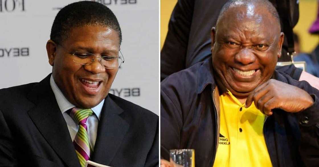 ANC secretary-general Fikile Mbalula and President Cyril Ramaphosa ANC secretary-general Fikile Mbalula and President Cyril Ramaphosa