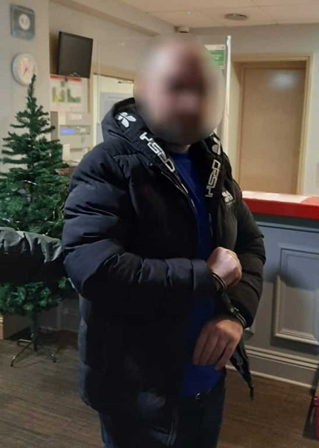 The UK National Crime Agency said they arrested Harem Ahmed Abwbaker, 32, near Cheltenham in southwest England The UK National Crime Agency said they arrested Harem Ahmed Abwbaker, 32, near Cheltenham in southwest England