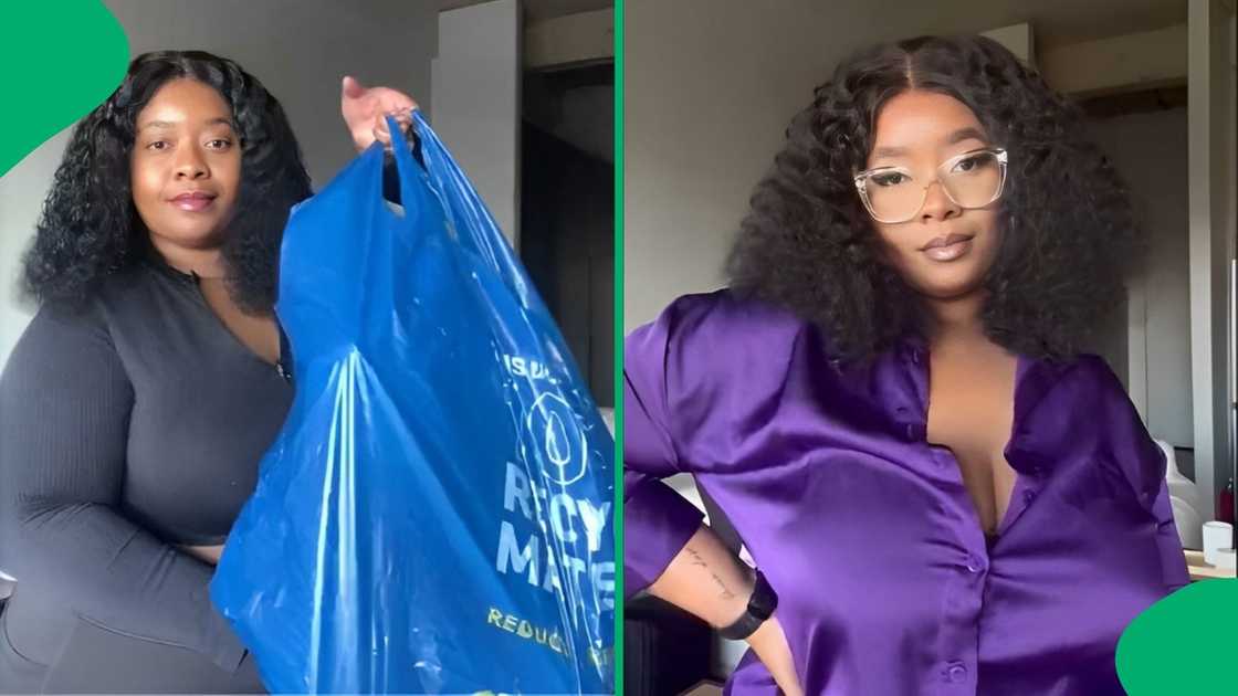 A woman bought items from PEP Home for under R1 000. A woman bought items from PEP Home for under R1 000.