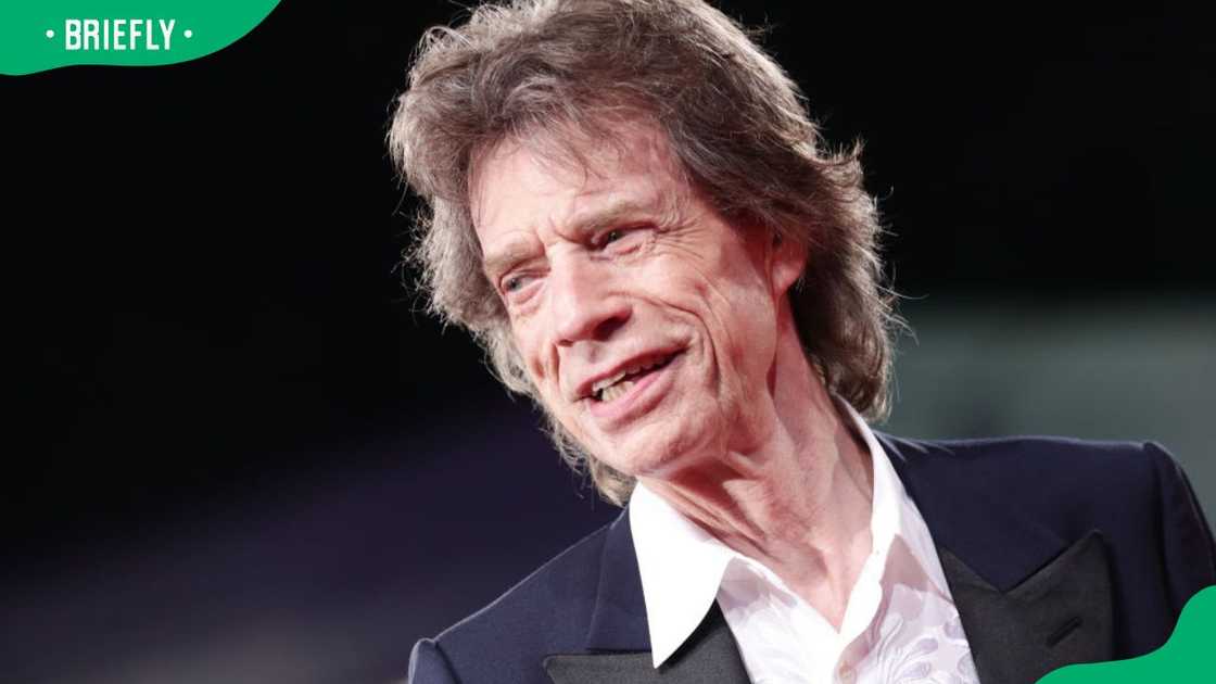 Singer Mick Jagger during the 76th Venice Film Festival at Sala Grande in 2019 Singer Mick Jagger during the 76th Venice Film Festival at Sala Grande in 2019