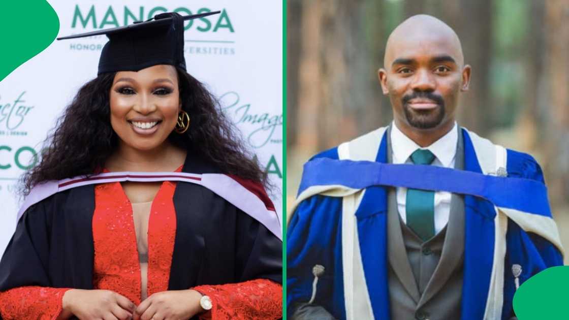 SA celebs who graduated in 2024 SA celebs who graduated in 2024