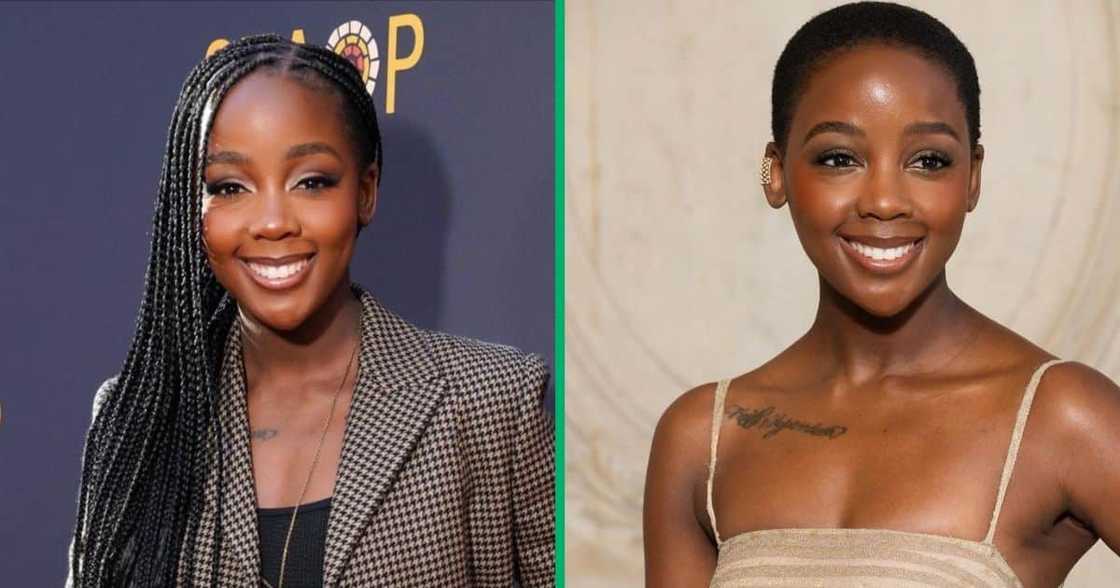 Thuso Mbedu's fans gushed over her recent red carpet look. Thuso Mbedu's fans gushed over her recent red carpet look.