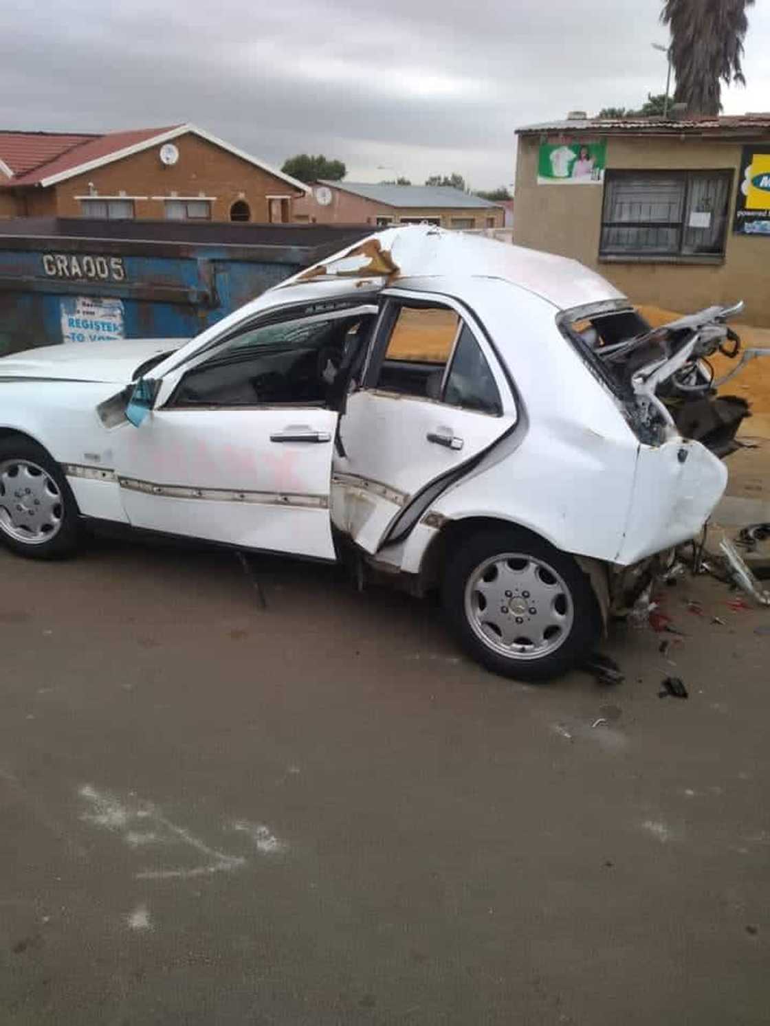 Julius 'KK' Sono was involved in a horrific car crash recently Julius 'KK' Sono was involved in a horrific car crash recently