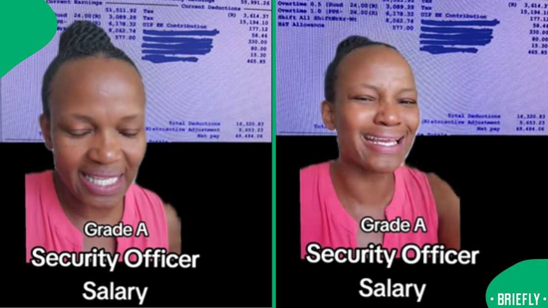 A viral post demonstrated earnings, allowances, and deductions for a security professional