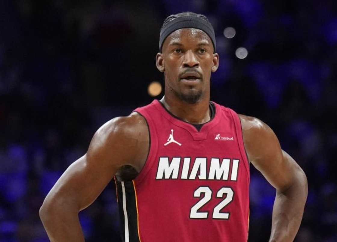 Jimmy Butler during a game against the Philadelphia 76ers Jimmy Butler during a game against the Philadelphia 76ers