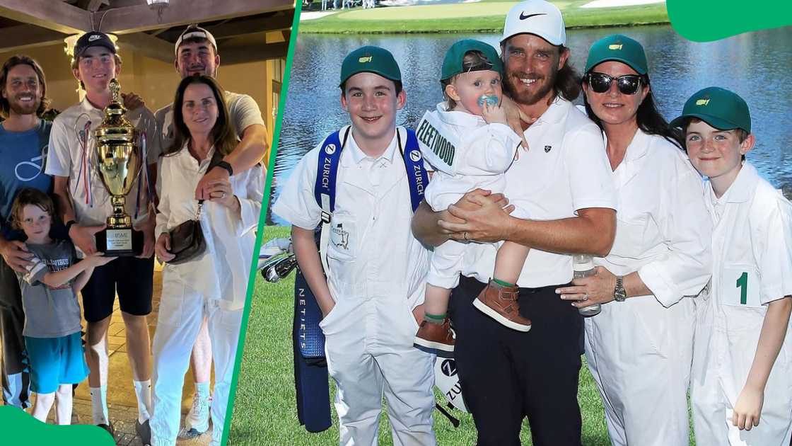 Tommy Fleetwood's family Tommy Fleetwood's family
