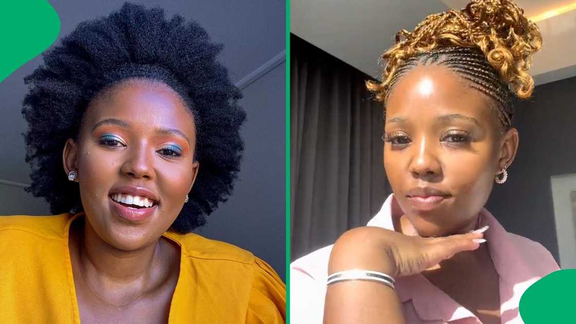 Pictures of a Cape Town content creator taken from TikTok Pictures of a Cape Town content creator taken from TikTok
