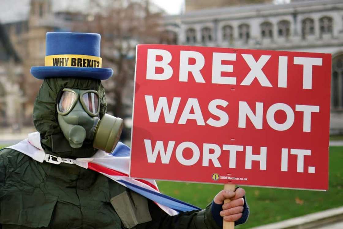 Polling found Brexit was now less popular among Britons than at any point since 2016 Polling found Brexit was now less popular among Britons than at any point since 2016