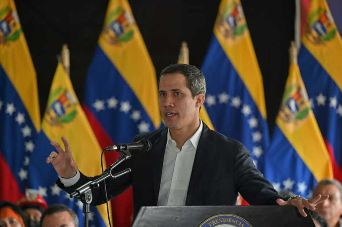 Venezuelan opposition leader Juan Guaido