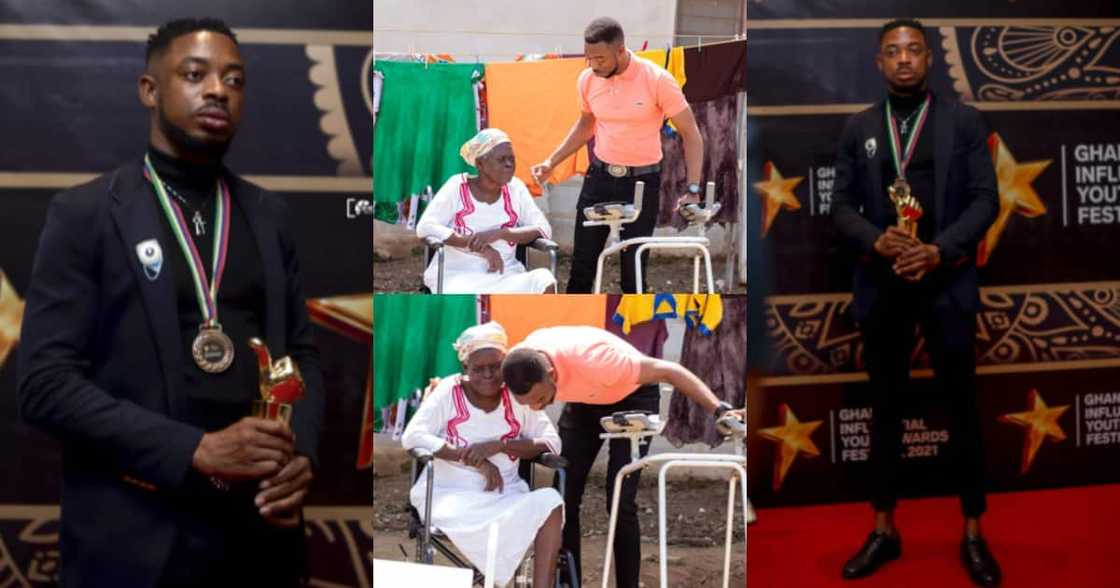 It's a calling: Policeman who repaired damaged traffic light donates walker to 70-year-old amputee It's a calling: Policeman who repaired damaged traffic light donates walker to 70-year-old amputee