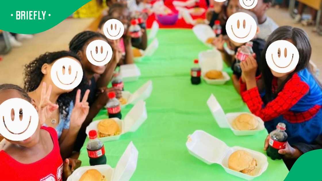 Students at a Cape Town school attend a superhero-themed celebration