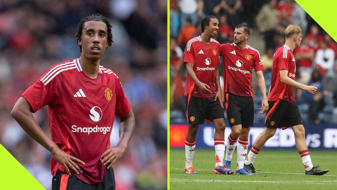 Leny Yoro names his close friend at Manchester United. Leny Yoro names his close friend at Manchester United.