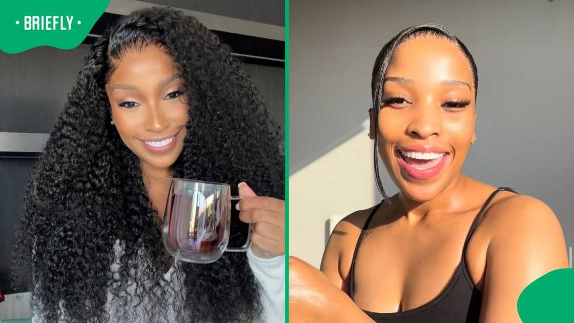 Cindy Mahlangu was accused of getting new teeth.