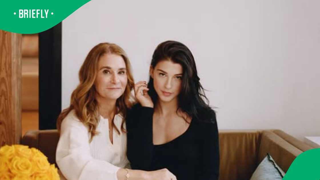 Phoebe Gates and her mother Phoebe Gates and her mother