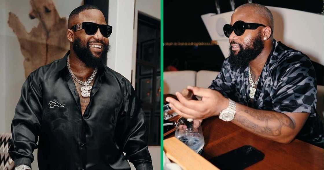 Cassper Nyovest delivered a spiritual verse for 'Umusa'