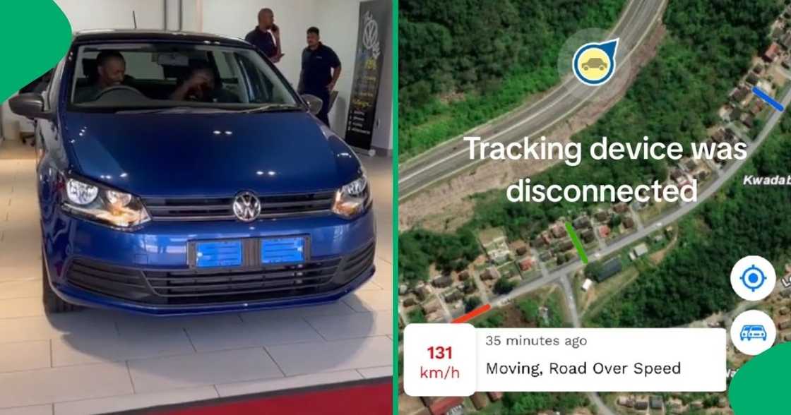 A KwaZulu-Natal man shared the pain of losing his new VW Polo. A KwaZulu-Natal man shared the pain of losing his new VW Polo.