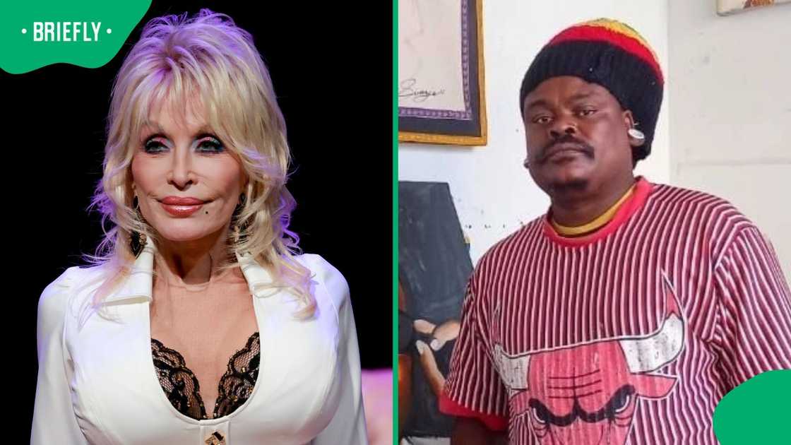 Rasta The Artist's Dolly Parton portrait divides Mzansi