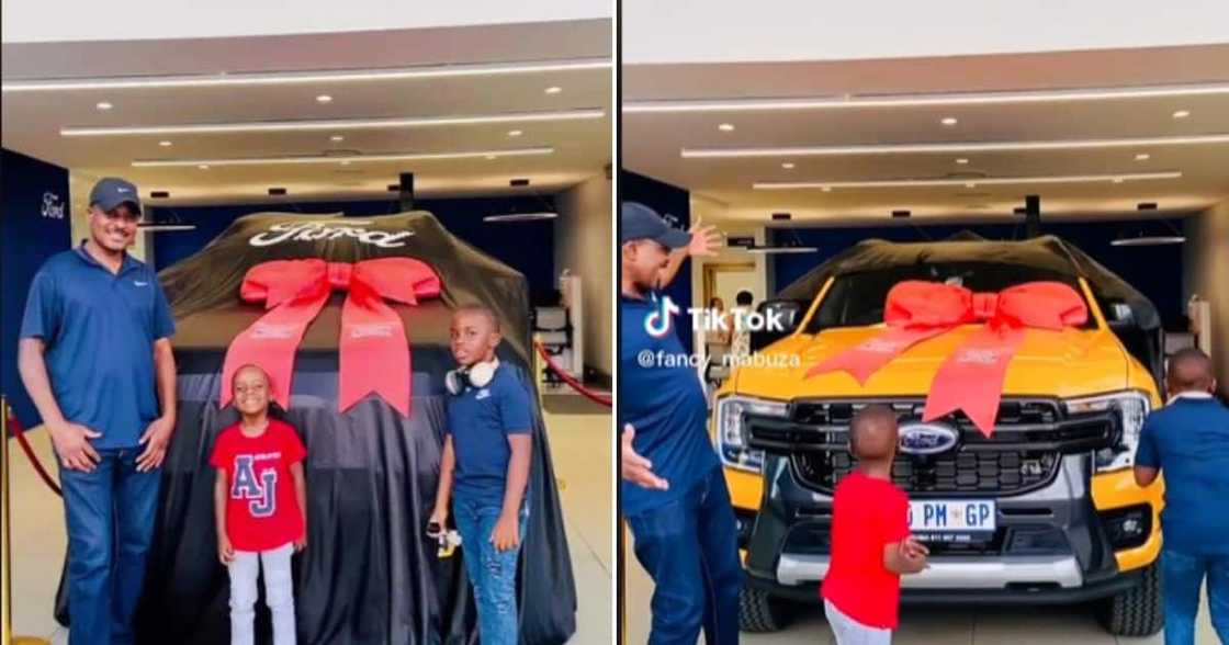 Kids excited over Ford Ranger Kids excited over Ford Ranger