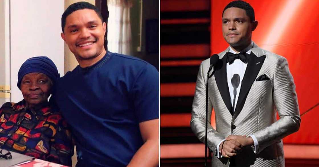 Trevor Noah and Frances Noah