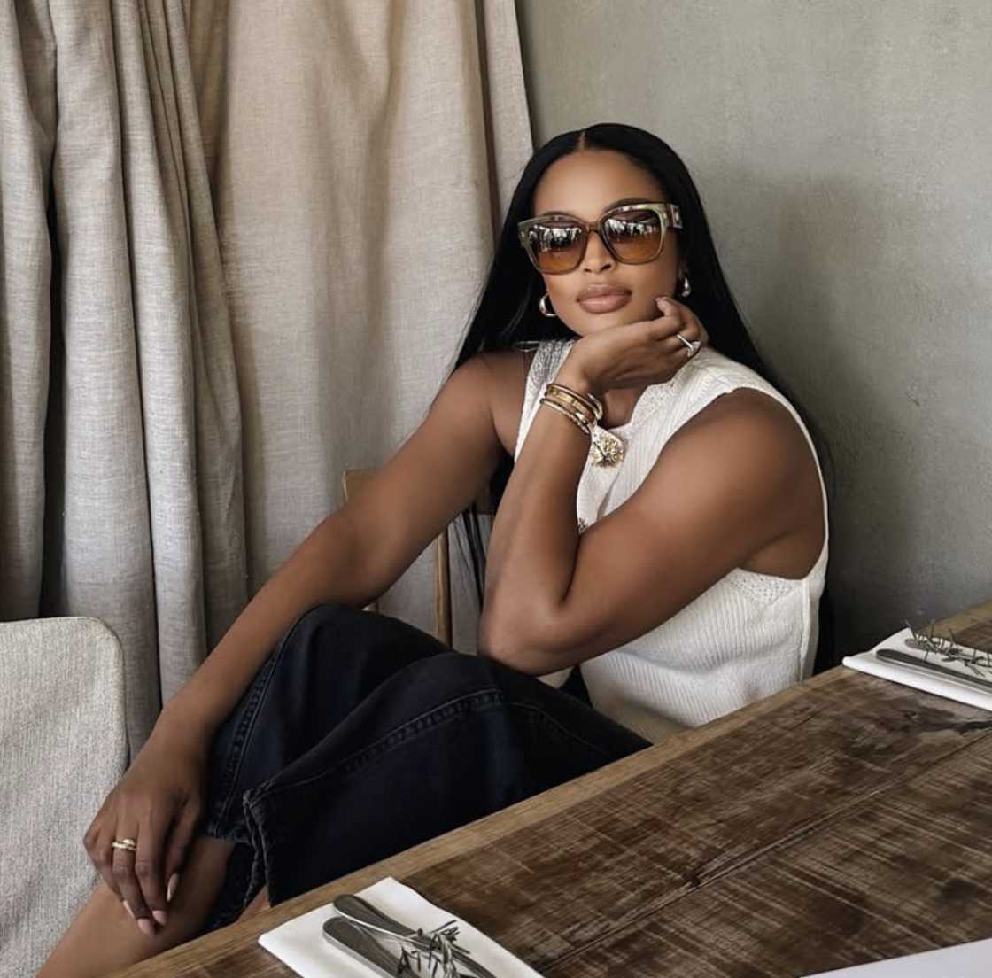 Fans and peers showed love to Ayanda Thabethe