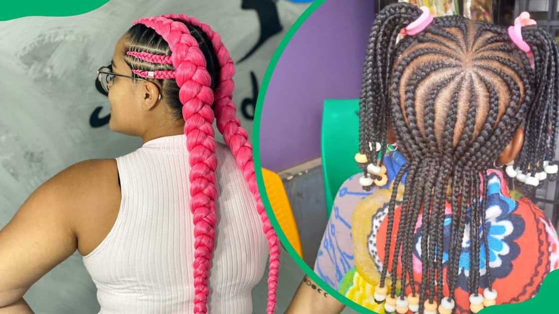Amazing French braids for black girls Amazing French braids for black girls