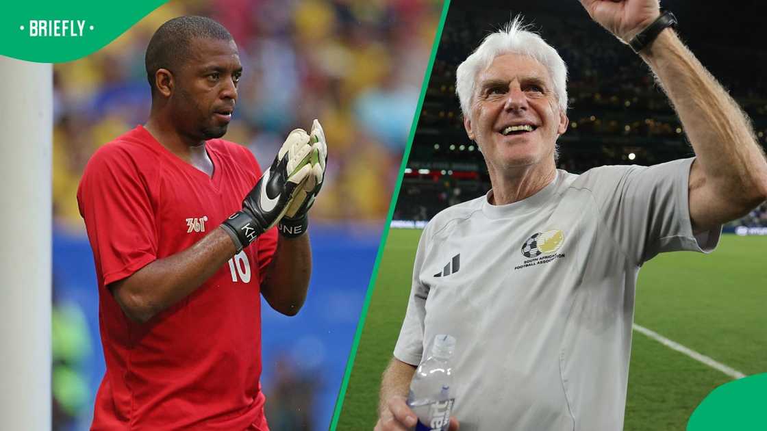 Itumelang Khune wants a local replacement for Hugo Broos