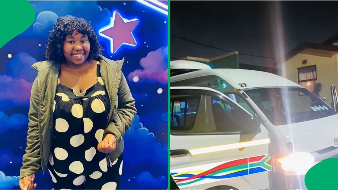 A young woman showed off how her taxi driver bae spoils her in a TikTok video.