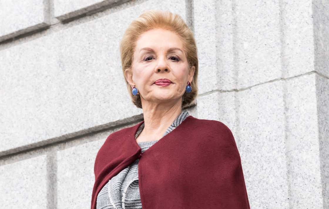 Carolina Herrera at the New York Historical Society in New York City. Carolina Herrera at the New York Historical Society in New York City.