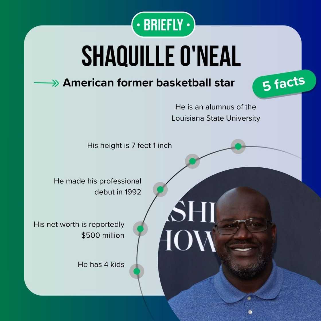 Shaquille O'Neal's facts Shaquille O'Neal's facts
