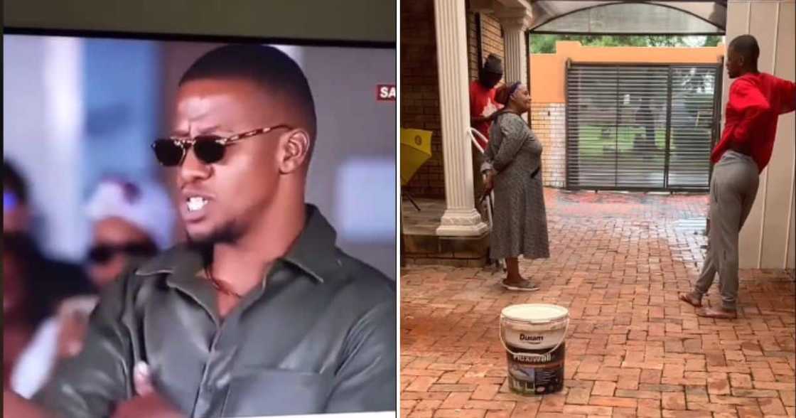 Man caught on video dancing at AKA's memorial service Man caught on video dancing at AKA's memorial service