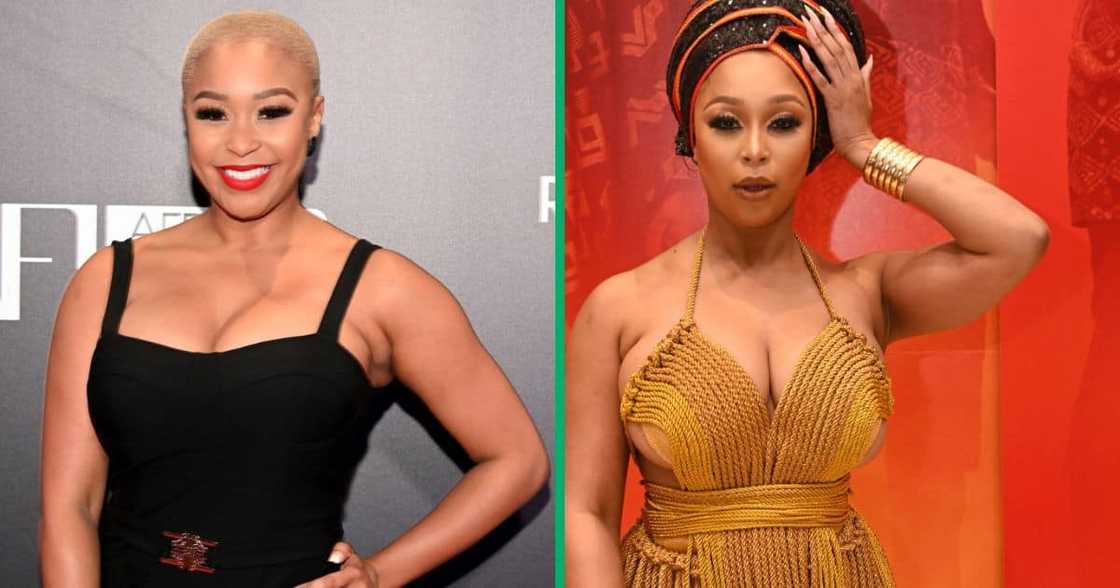Minnie Dlamini stunned in a black two-piece. Minnie Dlamini stunned in a black two-piece.