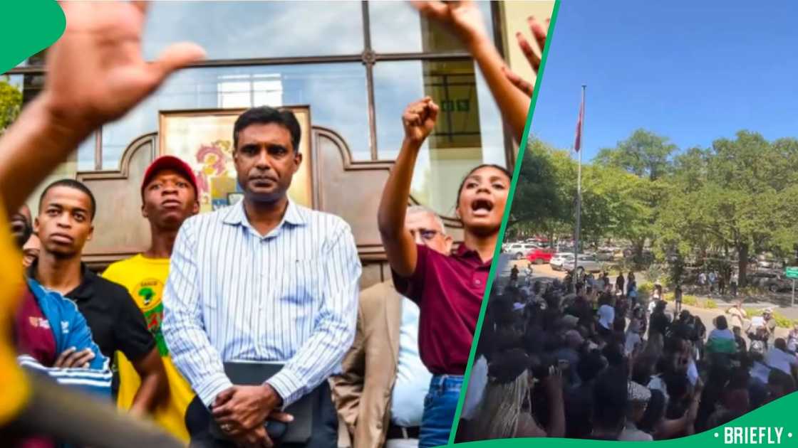Mzansi praises university protesters Mzansi praises university protesters