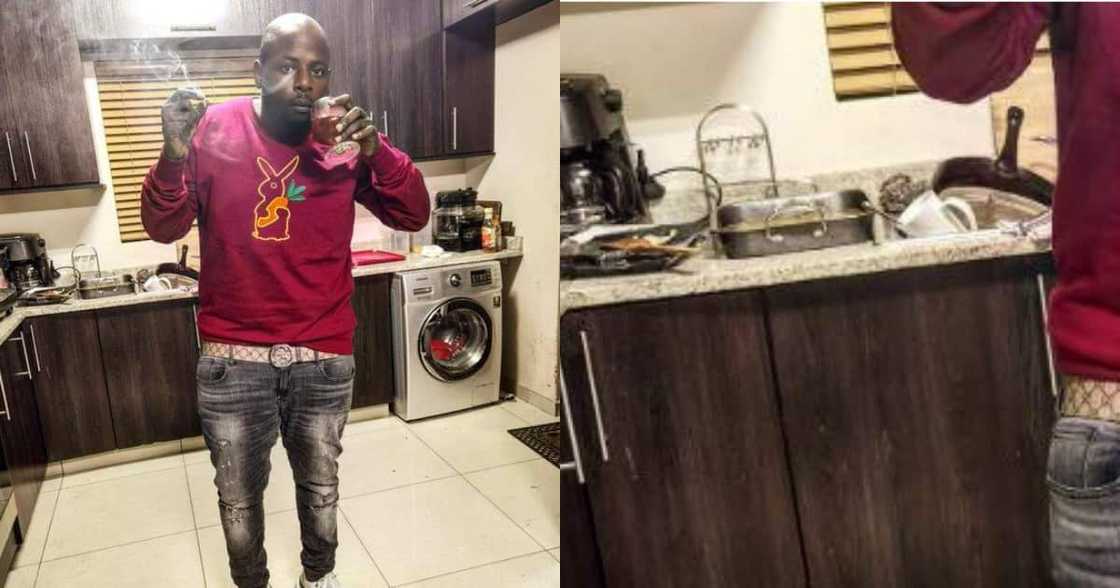 DJ Maphorisa dragged for having a small kitchen: "I don't see SMEG"