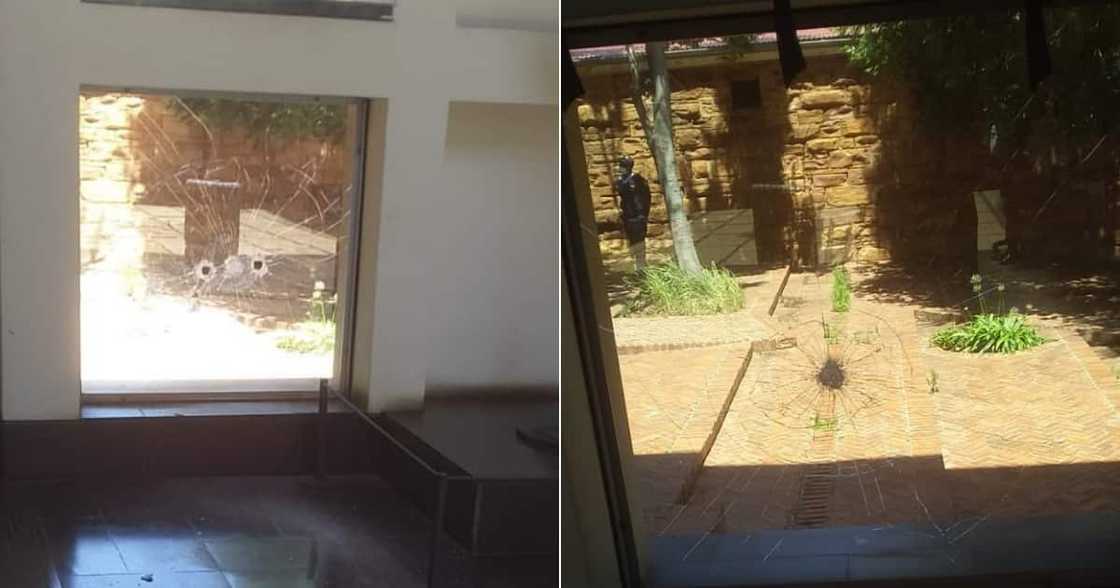 Man arrested, smashed Constitutional Court windows, hammer, Braamfontein, Police, warning shot Man arrested, smashed Constitutional Court windows, hammer, Braamfontein, Police, warning shot