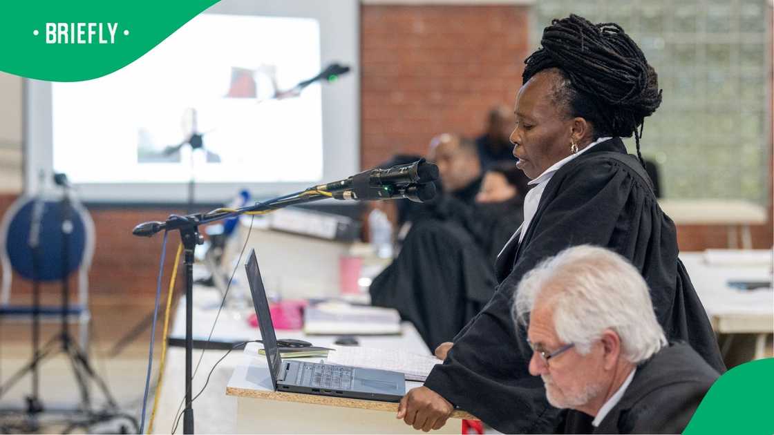 Nobahle Mkabayi, the legal representative for Steveno van Rhyn Nobahle Mkabayi, the legal representative for Steveno van Rhyn