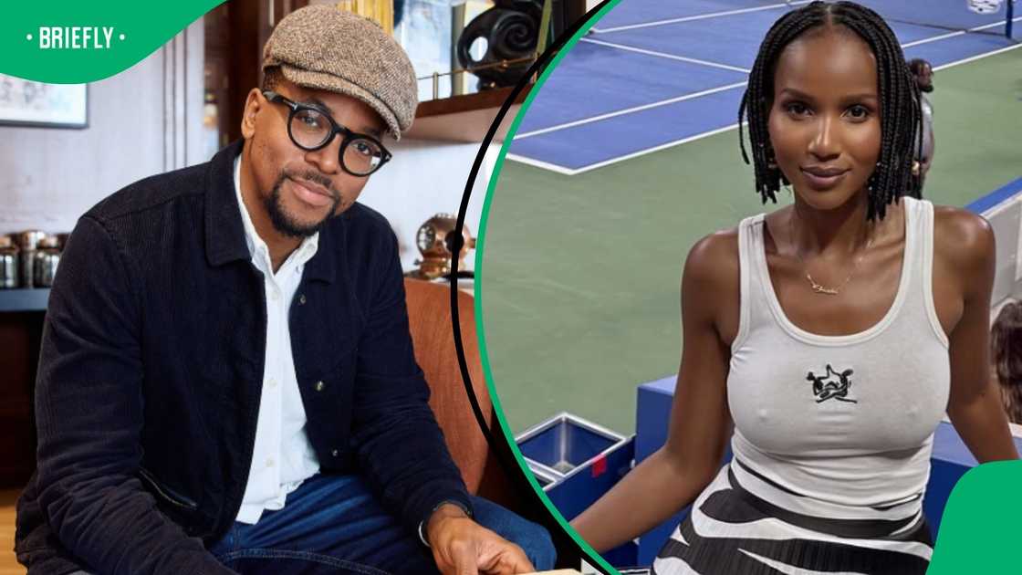 Maps Maponyane has shown love to his rumoured girlfriend. Maps Maponyane has shown love to his rumoured girlfriend.