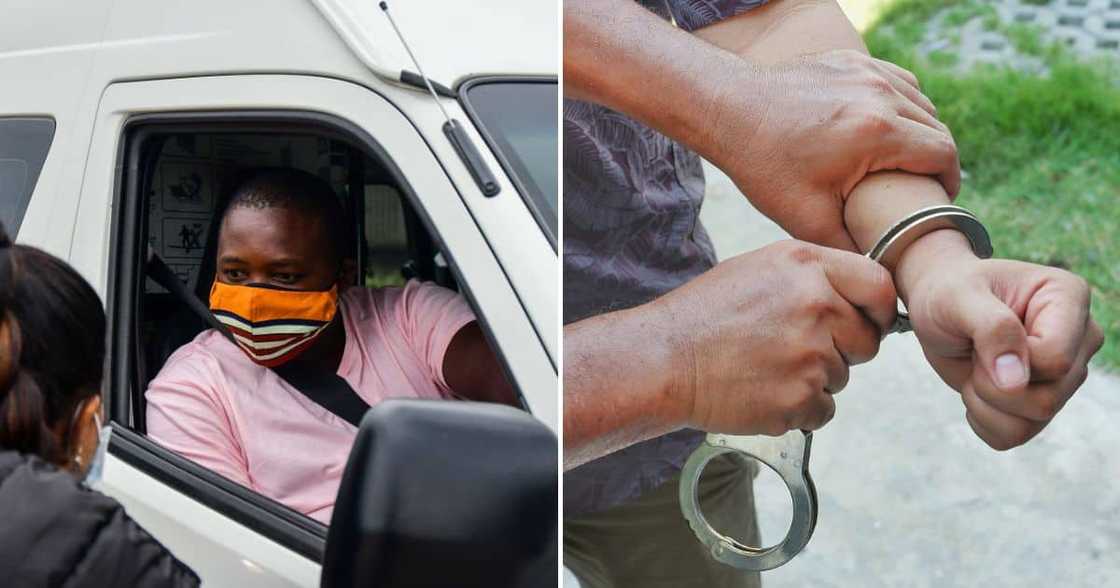 A Tembisa taxi driver arrested for driving with a fake licence A Tembisa taxi driver arrested for driving with a fake licence