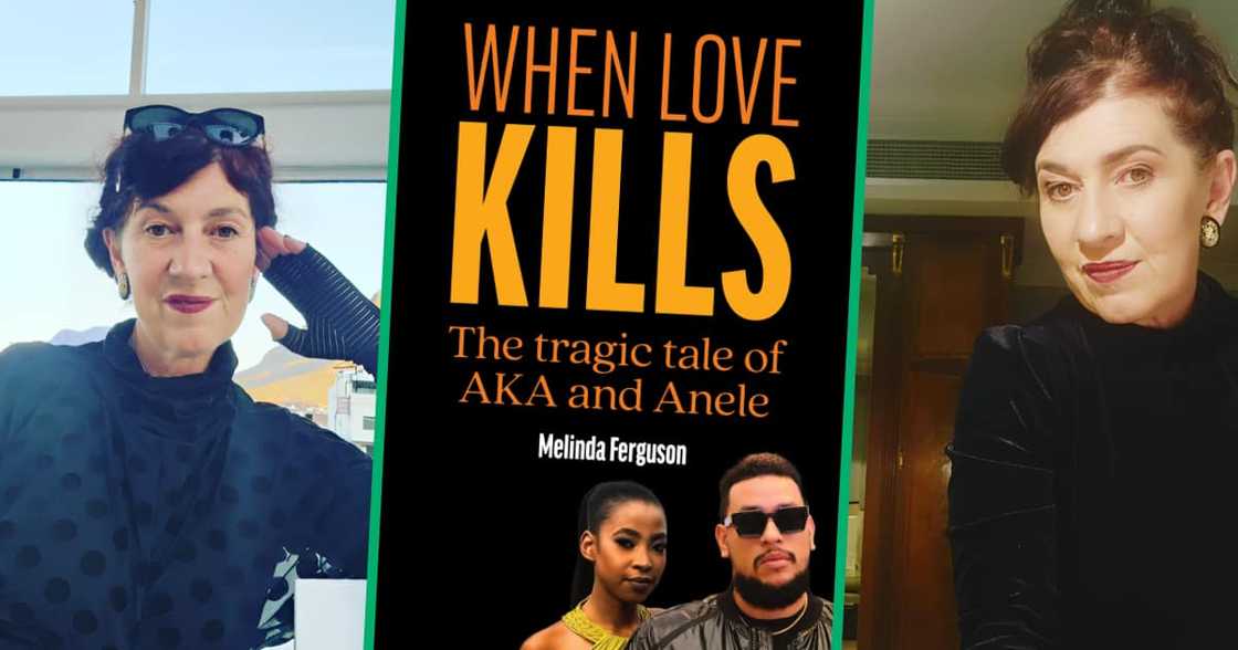 Melinda Ferguson published a book documenting AKA and Anele Tembe's relationship Melinda Ferguson published a book documenting AKA and Anele Tembe's relationship