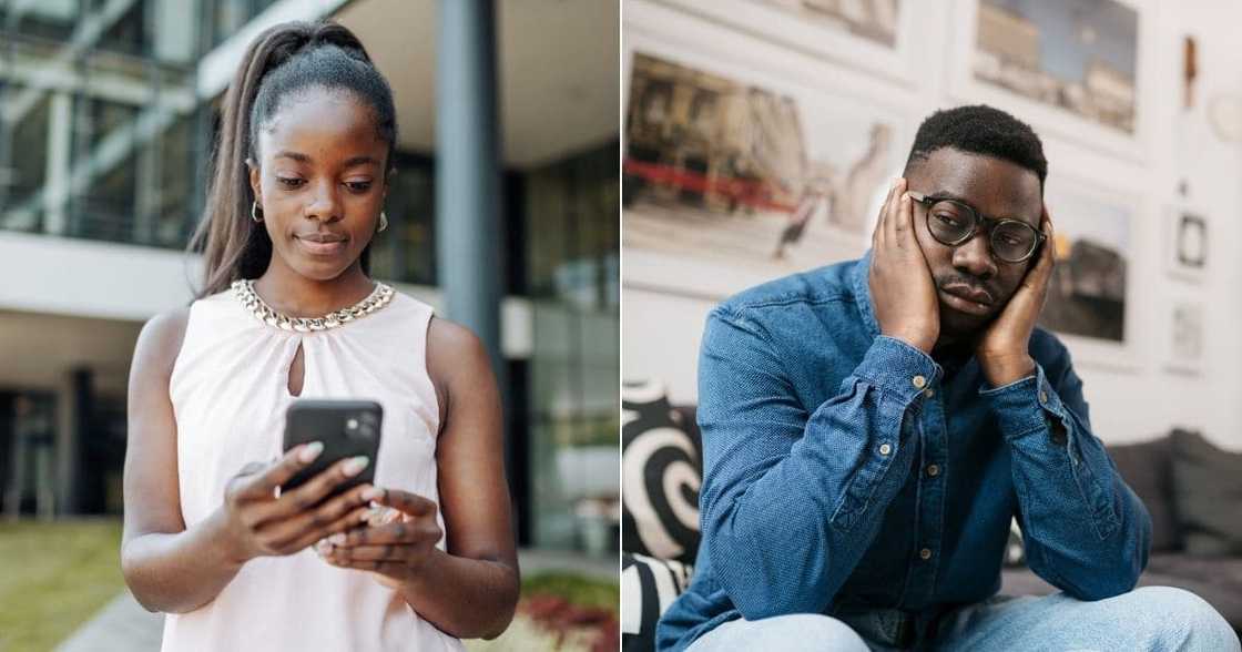 Lady dumps man for being broke Lady dumps man for being broke