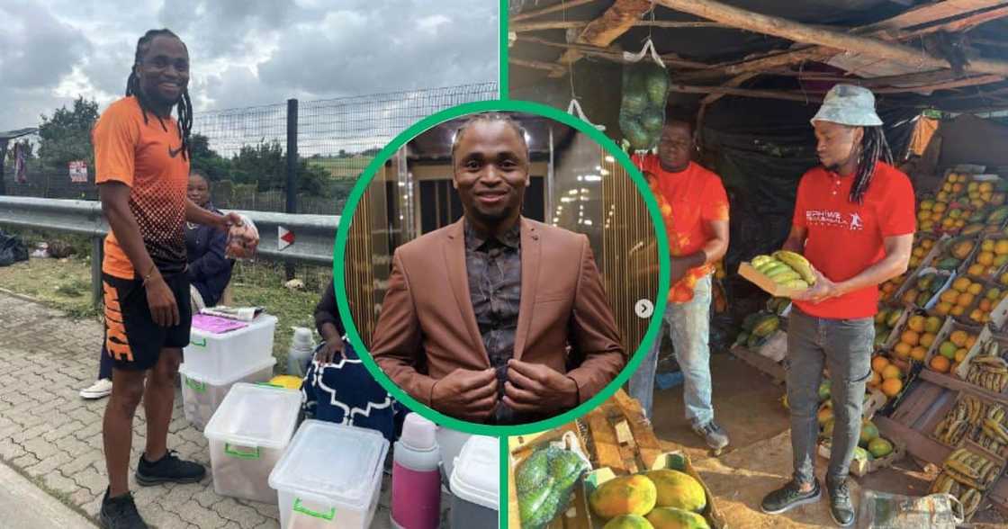 Siphiwe Tshabalala supports small businesses Siphiwe Tshabalala supports small businesses