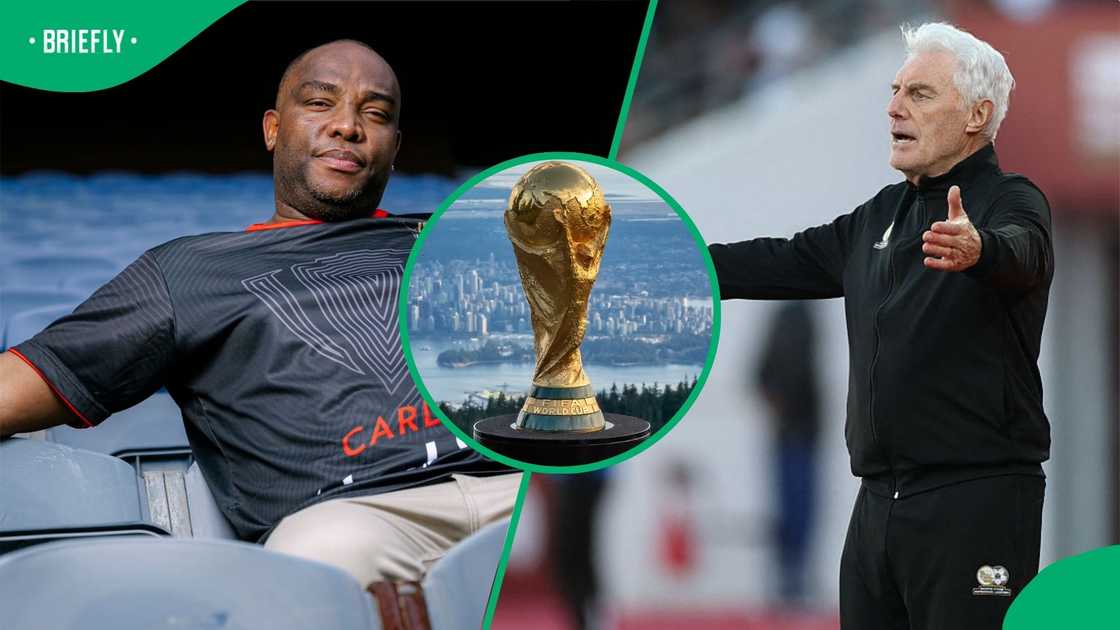 Benni McCarthy questions Hugo Broos Benni McCarthy questions Hugo Broos
