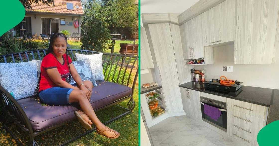 A woman shared images on Facebook showing her 4-room house