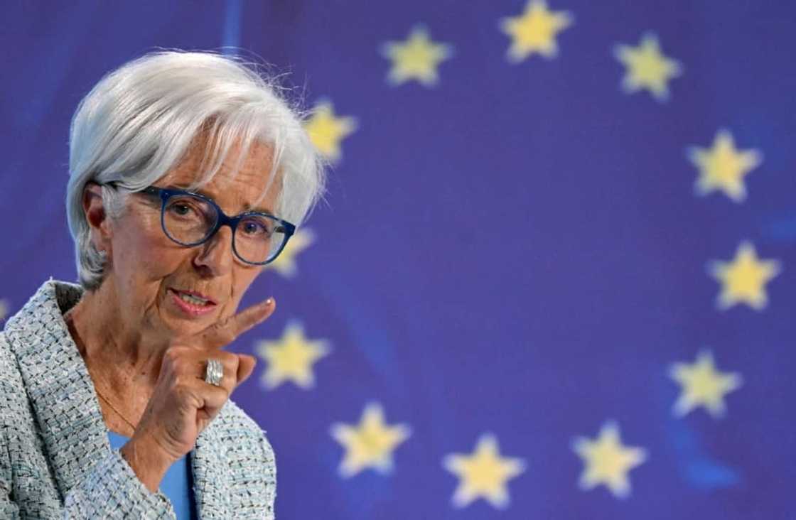 ECB president Christine Lagarde warned that the path of future rate cuts was 'very uncertain' ECB president Christine Lagarde warned that the path of future rate cuts was 'very uncertain'