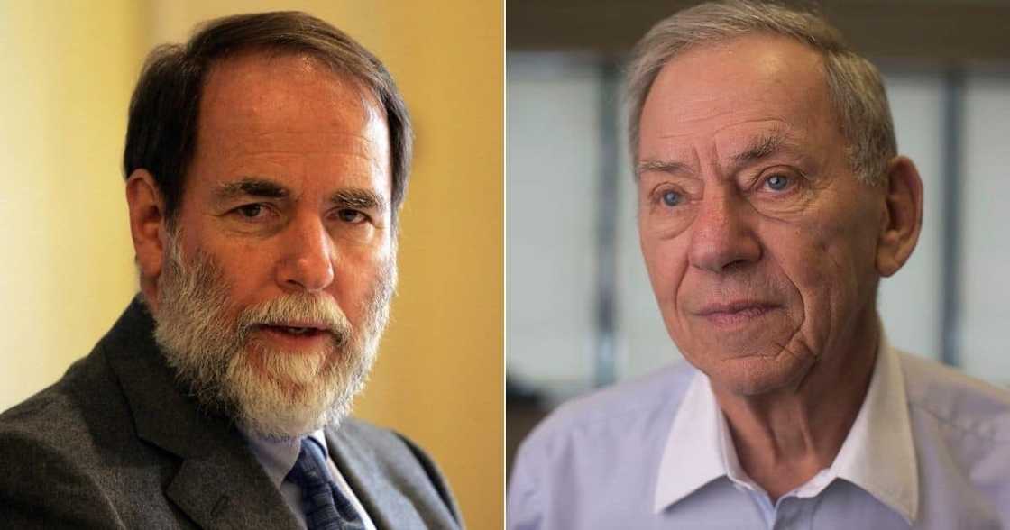 Nicky Oppenheimer and Natie Kirsch Nicky Oppenheimer and Natie Kirsch