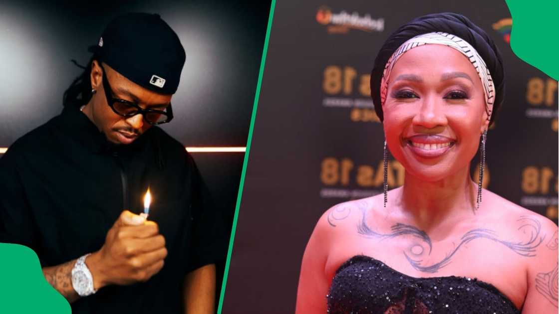 Dineo Ranaka and Anatii posted various workout videos. Dineo Ranaka and Anatii posted various workout videos.