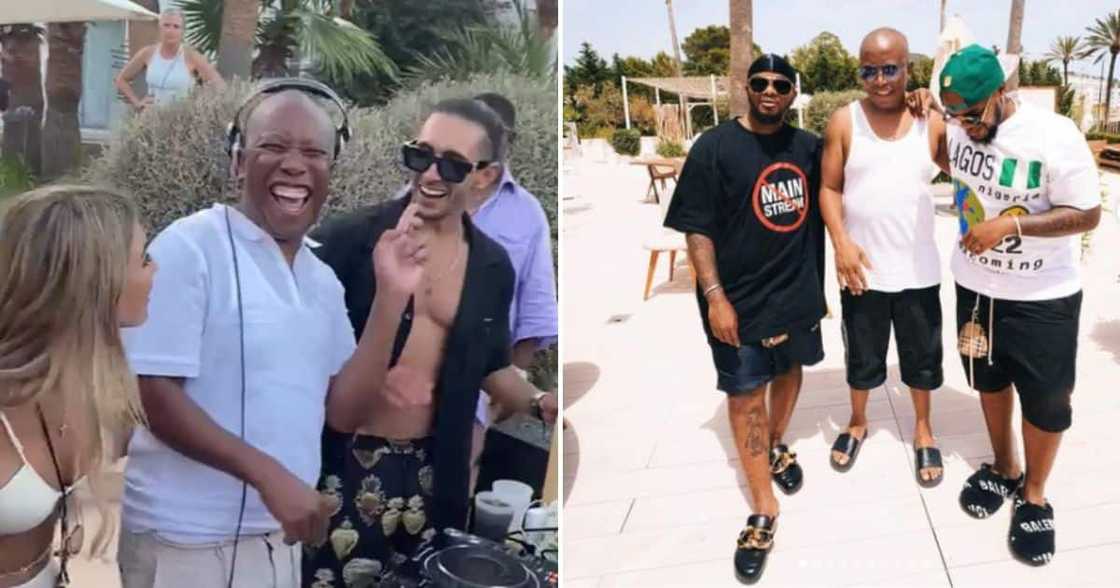 Spain, Ibiza, EFF, South Africa, Julius Malema, DJ, Spanish Wedding, Adriano Mazzotti